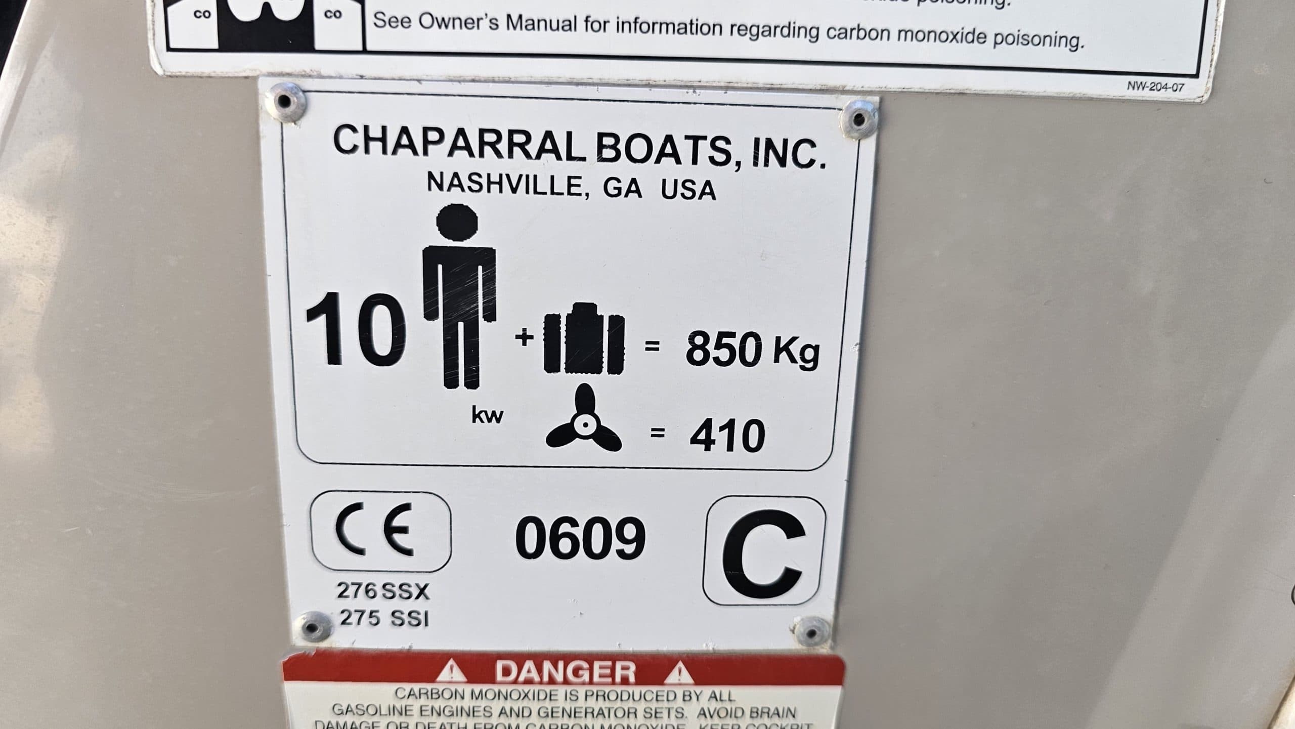 Chaparral 275 SSI 21